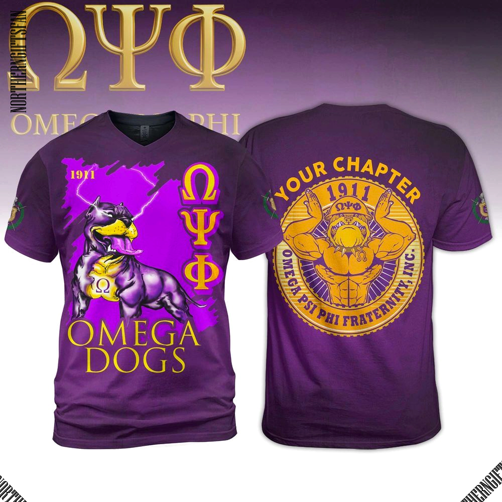 Omega Psi Phi 1911 Omega Dogs Shirt Omega Psi Phi 1911 Omega Dogs Shirt