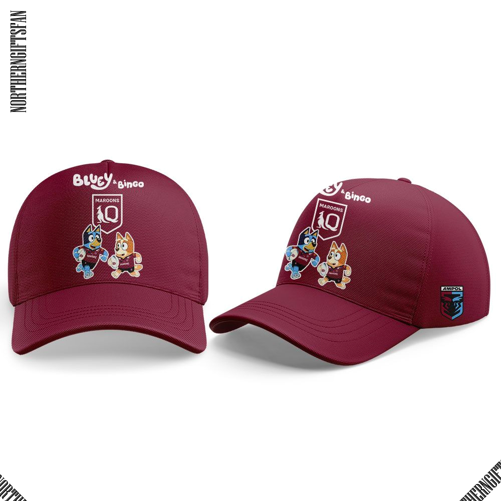 Queensland Maroons x Bluey and Bingo Limited Hoodie Queensland Maroons x Bluey and Bingo Limited Hoodie