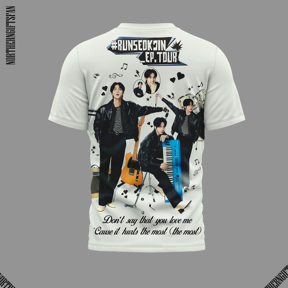 Run Seokjin EP Tour 2025 Official Shirt Run Seokjin EP Tour 2025 Official Shirt