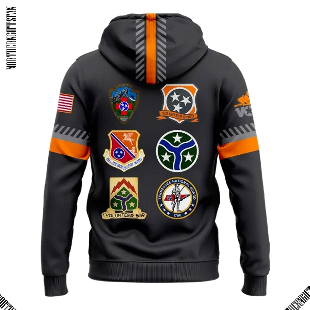 Tennessee Volunteers 2025 Smokey Grey Volunteer Spirit Hoodie Tennessee Volunteers 2025 Smokey Grey Volunteer Spirit Hoodie