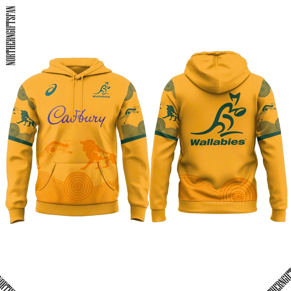 Wallabies Lions Tour Mens 2025 Hoodie Wallabies Lions Tour Mens 2025 Hoodie