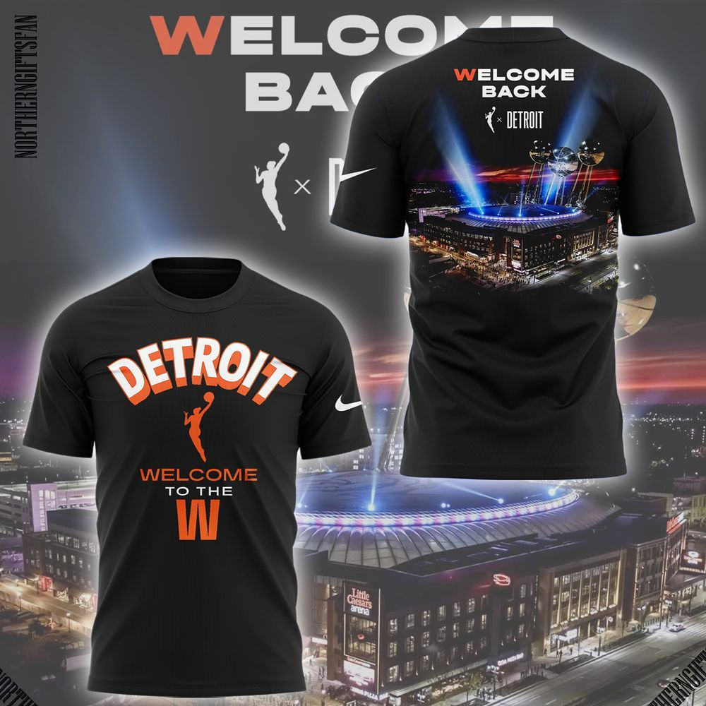 Welcome To The WNBA x Detroit 2025 T-Shirt Welcome To The WNBA x Detroit 2025 T-Shirt